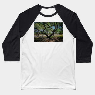 Shape of South Carolina in a Tree Baseball T-Shirt